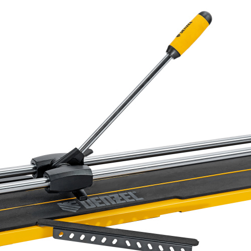 Плиткорез 800х14мм, цельнометал. напр., каретка на подш., стальная станина, рукоятка-пенал Denzel по ценам производителя в Краснодаре с доставкой по всей России