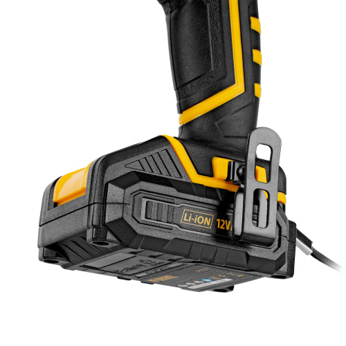 Дрель-шуруповерт аккумуляторная CDL-12-02BM, Li-Ion, 12 В, 2 акк. Denzel по ценам производителя в Краснодаре с доставкой по всей России