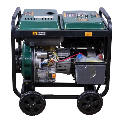 Генератор дизельный STEM Techno S5500DE (5.5 кВт, электростартер, дисплей, подогрев) по ценам производителя в Краснодаре с доставкой по всей России