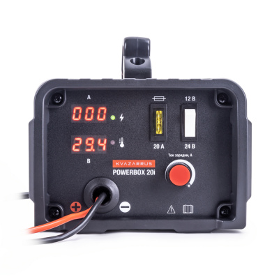 Инверторное зарядное устройство KVAZARRUS PowerBox 20i, цветная коробка по ценам производителя в Краснодаре с доставкой по всей России