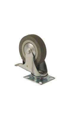 Колесо аппаратное поворотное SCgb 42 100 мм с тормозом (F) по ценам производителя в Краснодаре с доставкой по всей России