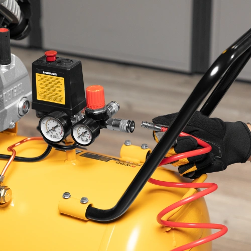 Компрессор воздушный DKV2200/100, Х-PRO 2.2 кВт, 400 л/мин, 100л Denzel по ценам производителя в Краснодаре с доставкой по всей России