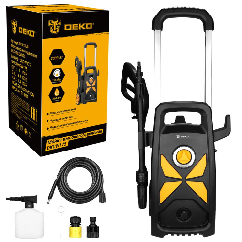 Мойка высокого давления DEKO DKCW175 по ценам производителя в Краснодаре с доставкой по всей России