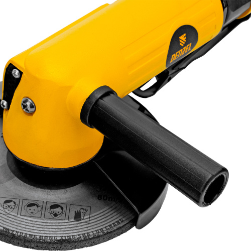 Пневматическая углошлифовальная машина AG125, 11000 об/мин, 125 мм, 186 л/мин Denzel по ценам производителя в Краснодаре с доставкой по всей России