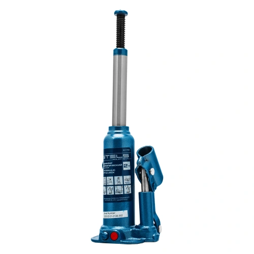 Домкрат гидравлический бутылочный, 2 т, h подъема 178-338 мм, в пластиковом кейсе Stels по ценам производителя в Краснодаре с доставкой по всей России