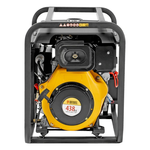 Генератор дизельный DES-55E, 5,5 кВт, 230 В, 11 л, электростартер Denzel по ценам производителя в Краснодаре с доставкой по всей России