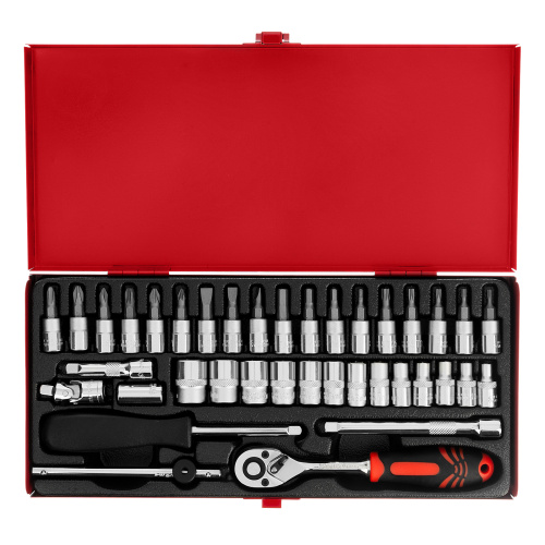 Набор инструментов, 1/4", 38 предметов Matrix по ценам производителя в Краснодаре с доставкой по всей России