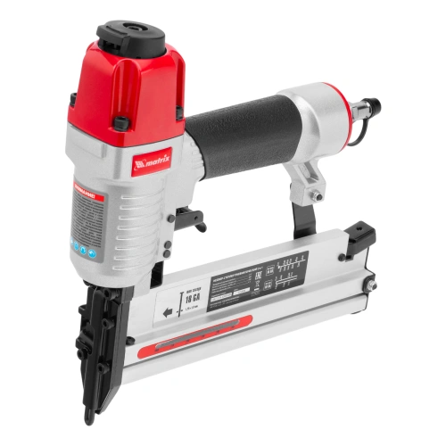Нейлер-степлер пневматический 2 в 1, с регулировкой глубины забивания, гвозди 18GA, скобы 18GA Matrix по ценам производителя в Краснодаре с доставкой по всей России