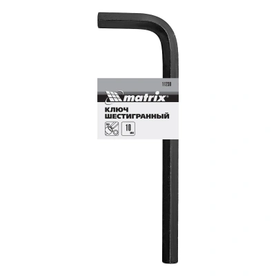 Ключ имбусовый HEX, 10 мм, CrV Matrix по ценам производителя в Краснодаре с доставкой по всей России