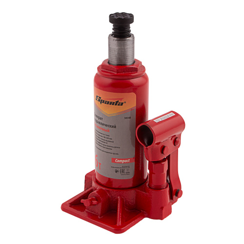 Домкрат гидравлический бутылочный, 6 т, h подъема 180–340 мм Sparta Compact по ценам производителя в Краснодаре с доставкой по всей России