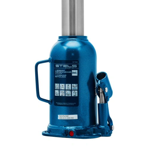 Домкрат гидравлический бутылочный, 20 т, h подъема 235-445 мм Stels по ценам производителя в Краснодаре с доставкой по всей России