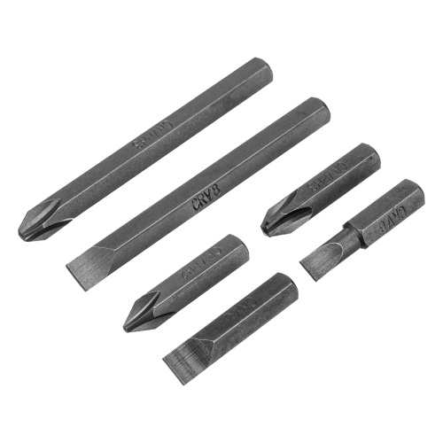 Отвертка ударно-поворотная 1/2, набор бит, 6 шт, черная ручка Профи, пластиковый бокс Matrix по ценам производителя в Краснодаре с доставкой по всей России