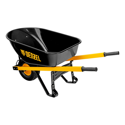 Тачка строительная, усиленная, объем 140 л, 230 кг, колесо 15х6.00-6 Denzel по ценам производителя в Краснодаре с доставкой по всей России