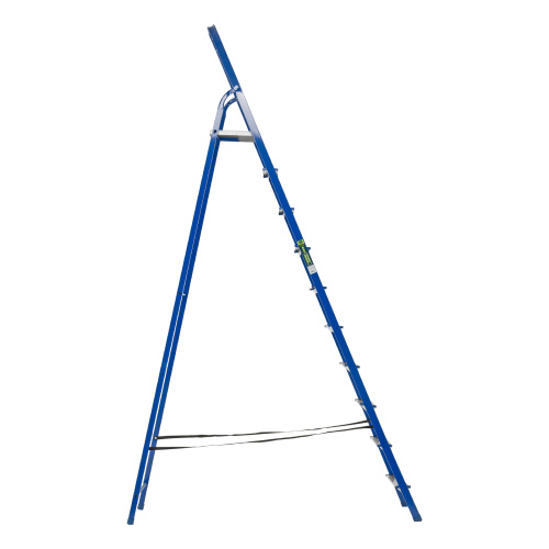 Стремянка, 10 ступеней, стальной профиль, алюминиевые ступени Сибртех по ценам производителя в Краснодаре с доставкой по всей России