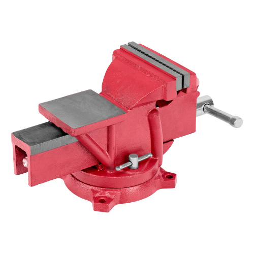 Тиски слесарные, 125 мм, поворотные, с наковальней Matrix по ценам производителя в Краснодаре с доставкой по всей России