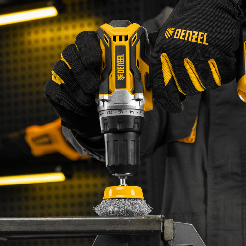 Щетка для дрели, 50 мм, Чашка, со шпилькой, нержавеющая витая проволока Denzel по ценам производителя в Краснодаре с доставкой по всей России