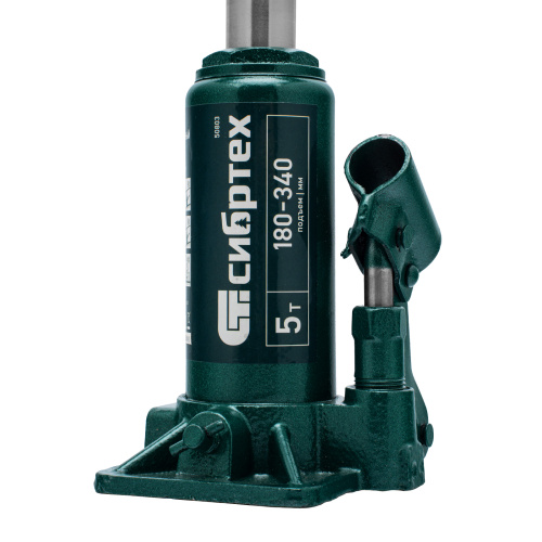 Домкрат гидравлический бутылочный, 5 т, 180-340 мм Сибртех купить в Москве с доставкой по всей России | ProtosMarket.ru