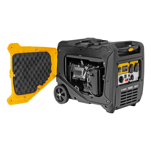 Генератор инверторный GS-4500iSE, 4,5 кВт, 230 В, закрытый корпус, электростартер Denzel по ценам производителя в Краснодаре с доставкой по всей России