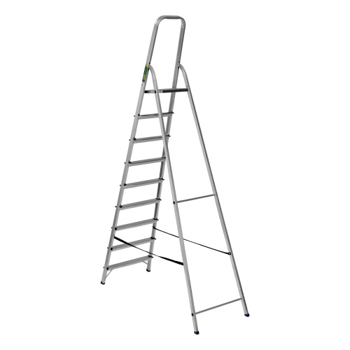 Стремянка, 9 ступеней, алюминиевая, Сибртех по ценам производителя в Краснодаре с доставкой по всей России