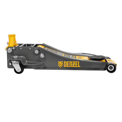 Домкрат гидравлический подкатной, 3 т, 75-500 мм, быстрый подъем, низкий подхват, проф. Denzel по ценам производителя в Краснодаре с доставкой по всей России