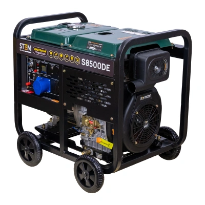 Генератор дизельный STEM Techno S8500DE (8,5кВт, электростартер, дисплей, подогрев, АВР) по ценам производителя в Краснодаре с доставкой по всей России