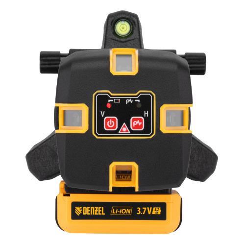 Лазерный уровень LX 05 Red, 20 м, 635 нм, аккумулятор Li 5200 mAh, резьба 5/8" Denzel по ценам производителя в Краснодаре с доставкой по всей России