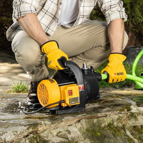 Садовый поверхностный насос GPL600, 600 Вт, 3000 л/ч, подъем 35 м, пластик Denzel по ценам производителя в Краснодаре с доставкой по всей России