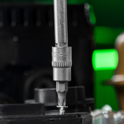 Набор инструментов, 1/4", пластиковый кейс 56 предметов Сибртех по ценам производителя в Краснодаре с доставкой по всей России