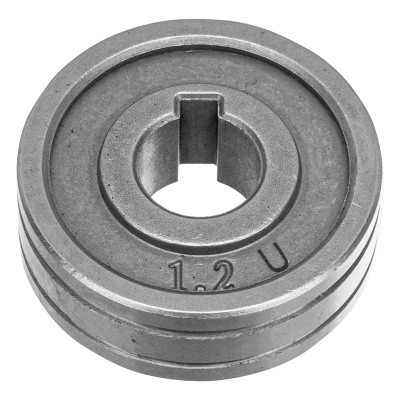 Подающий ролик, U профиль под алюминиевую проволоку 1,0-1,2 мм, 2 шт Denzel по ценам производителя в Краснодаре с доставкой по всей России