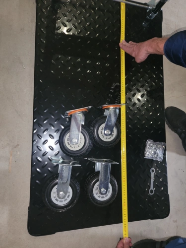 Тележка платформенная 950 кг TOR PH950 (1100х650) со складной ручкой (резиновые колеса 150 мм) по ценам производителя в Краснодаре с доставкой по всей России