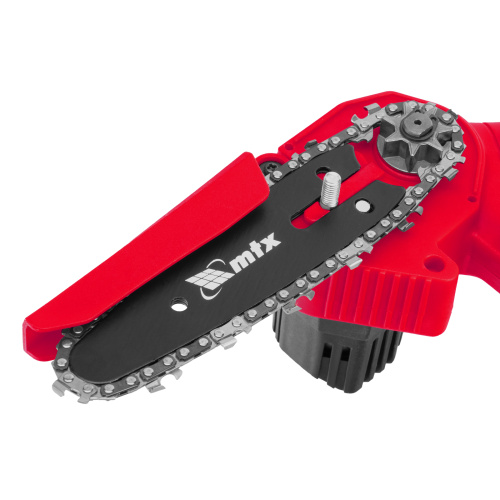 Цепная мини-пила аккумуляторная, MCS-100, шина 100 мм, Li-Ion, 20 В MTX по ценам производителя в Краснодаре с доставкой по всей России