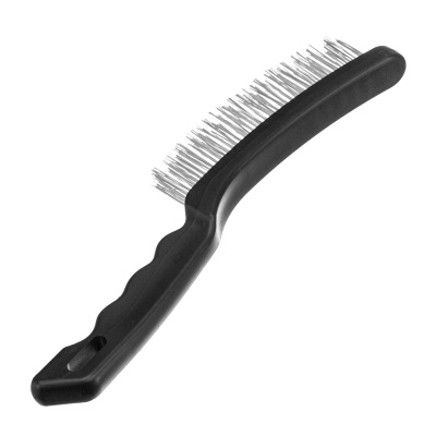 Щетка трехрядная металлическая с пластмассовой ручкой Sparta по ценам производителя в Краснодаре с доставкой по всей России