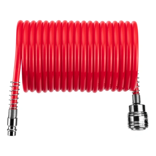 Шланг спиральный воздушный, 5 м, с быстросъемными соединениями Matrix по ценам производителя в Краснодаре с доставкой по всей России