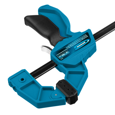 Струбцина реечная, быстрозажимная, пистолетного типа, пошаговый механизм, пластиковый корпус, 900 мм Gross по ценам производителя в Краснодаре с доставкой по всей России