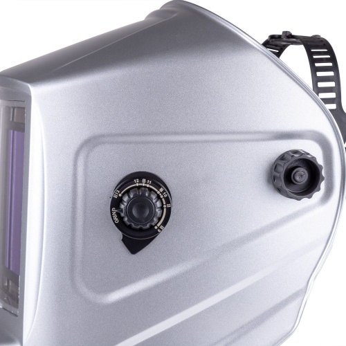 Маска сварщика GEFEST серебро  (ф-р 9700V, пр-во FoxWeld/КНР) без коробки по ценам производителя в Краснодаре с доставкой по всей России