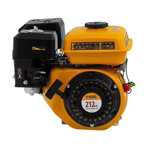 Двигатель бензиновый RX-17S, 7 л.с., 212 см3, горизонтальный вал шлиц 25 мм Denzel по ценам производителя в Краснодаре с доставкой по всей России