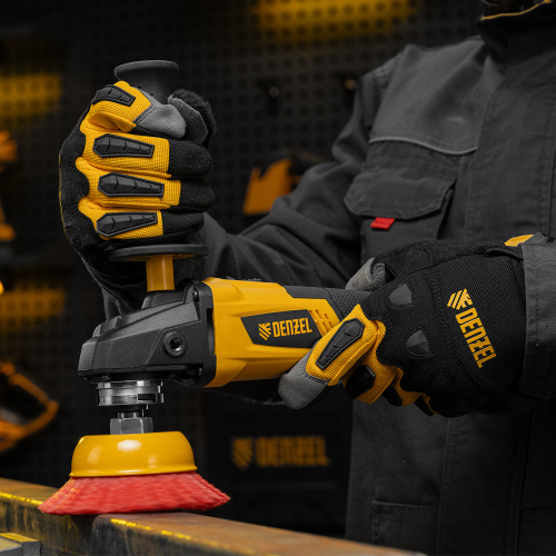 Щетка для УШМ, 100 мм, Чашка, нейлоновая щетина, М14 Denzel по ценам производителя в Краснодаре с доставкой по всей России