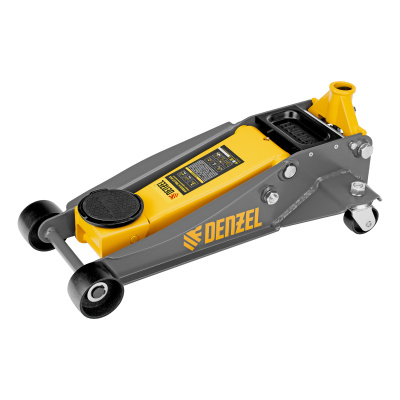 Домкрат гидравлический подкатной, 3 т, 125-470 мм, быстрый подъем, проф. Denzel по ценам производителя в Краснодаре с доставкой по всей России