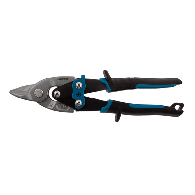 Ножницы по металлу "Piranha", 230 мм, прямой усиленный рез (Bulldog) сталь СrMo, двухкомпонентная рукоятка-ки Gross по ценам производителя в Краснодаре с доставкой по всей России