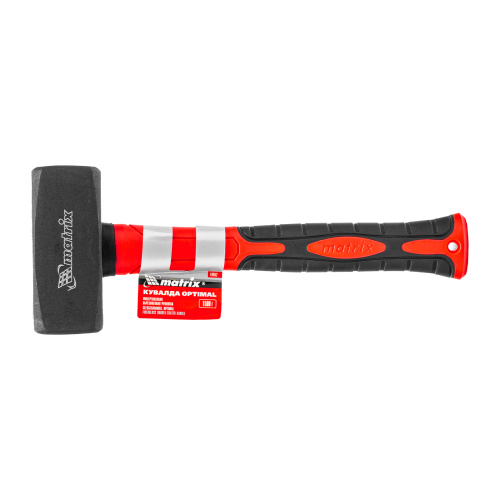 Кувалда optimal, 1500 г, фибергласовая обрезиненная рукоятка Matrix по ценам производителя в Краснодаре с доставкой по всей России