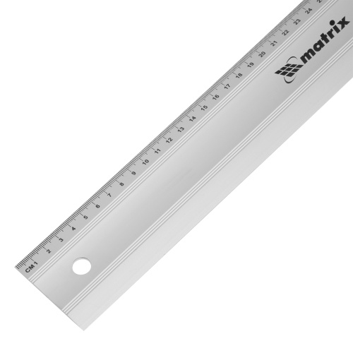 Линейка-уровень, 1200 мм, металлическая, пластмассовая ручка 2 глазка Matrix по ценам производителя в Краснодаре с доставкой по всей России