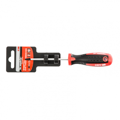 Отвертка Profi, PH0 х 75 мм, S2, двухкомпонентная рукоятка Matrix по ценам производителя в Краснодаре с доставкой по всей России