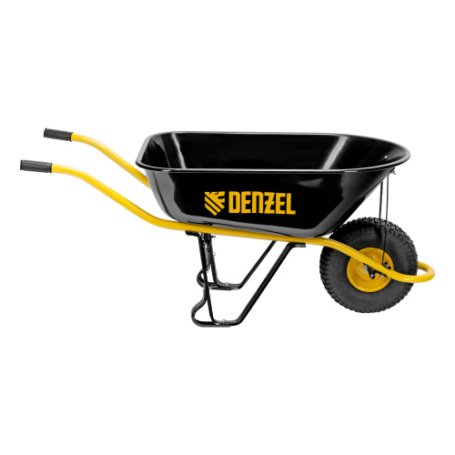Тачка строительная, усиленная, объем 130 л, 230 кг, колесо 15х6.00-6 Denzel по ценам производителя в Краснодаре с доставкой по всей России