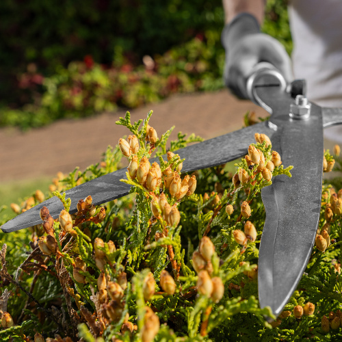 Кусторез, 650 мм, волнистые лезвия, деревянные рукоятки, Горизонт, по ценам производителя в Краснодаре с доставкой по всей России