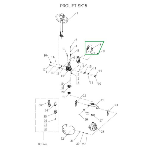 Кожух гидроцилиндра для тележек SK15 по ценам производителя в Краснодаре с доставкой по всей России
