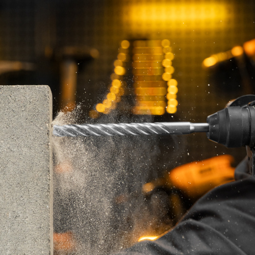 Бур по бетону, цельная крестовая пластина, 14x215 мм, SDS PLUS Denzel по ценам производителя в Краснодаре с доставкой по всей России