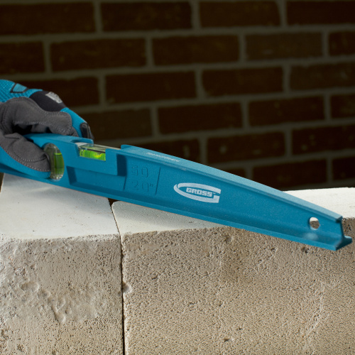 Уровень литой, 500 мм, 2 глазка Gross по ценам производителя в Краснодаре с доставкой по всей России