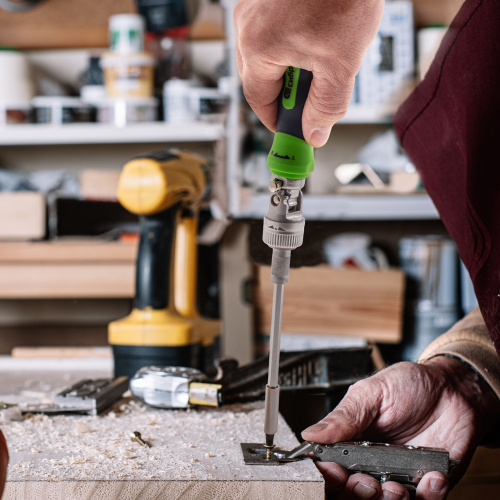 Отвертки реверсивные с набором бит, торцевых головок, 61 предмет, CrV Сибртех по ценам производителя в Краснодаре с доставкой по всей России