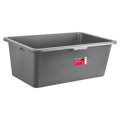 Таз прямоугольный строительный усиленный, 80 л Matrix по ценам производителя в Краснодаре с доставкой по всей России