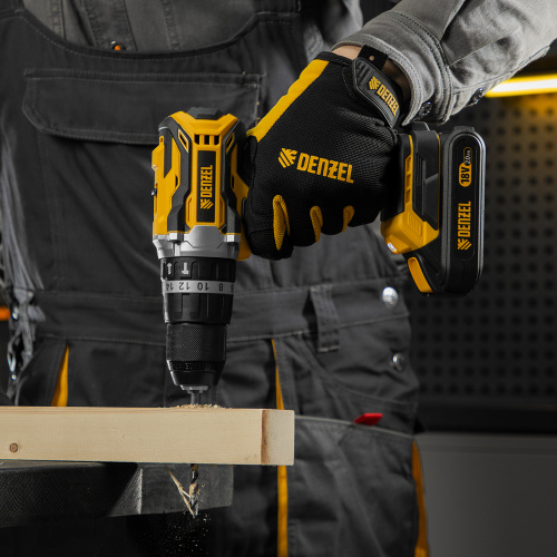 Дрель-шуруповерт аккумуляторная ударная бесщет CIDB-18-02, Li-Ion, 18 В Denzel по ценам производителя в Краснодаре с доставкой по всей России